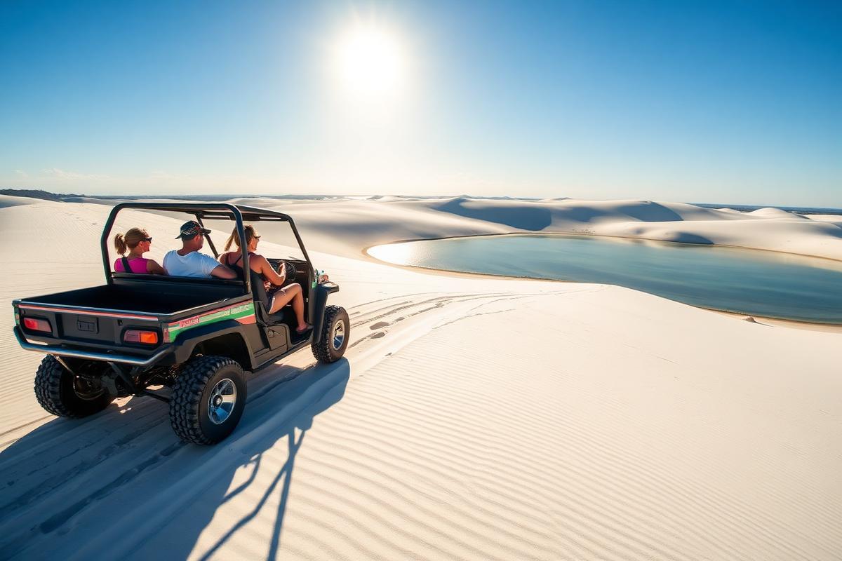 Passeio de buggy nas dunas do Ceará